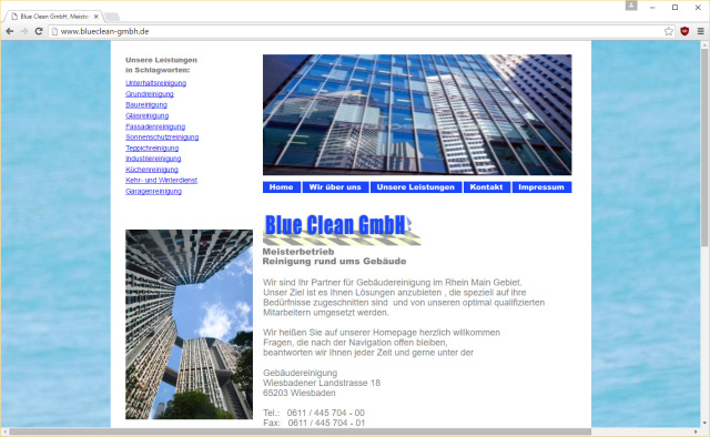Gebäudereinigung Blue Clean GmbH